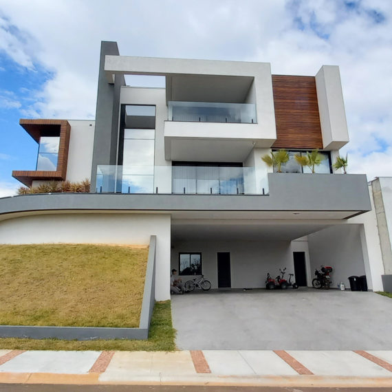 Fachadas Glazing Pele de Vidro e Esquadrias para Projeto Residencial - Terras Alphaville / Ponta Grossa